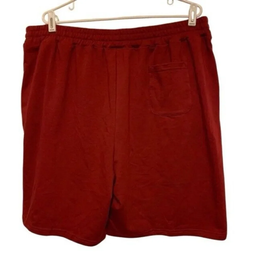 DIBAOLONG SIZE 3XL BURGUNDY ATHLETIC SHORTS NWT